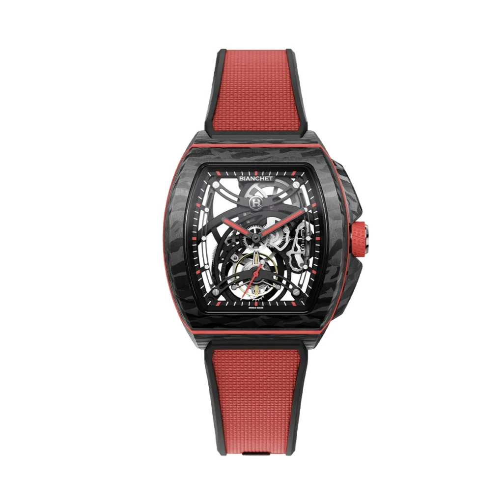 Bianchet Carbon Red Tourbillon Openwork Limited Edition