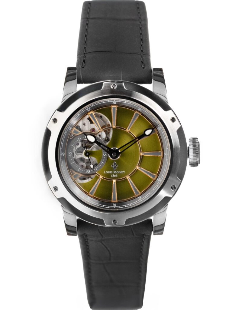 Louis Moinet METROPOLIS GREEN DIAL