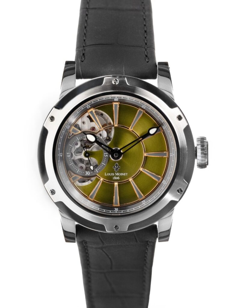 Louis Moinet METROPOLIS GREEN DIAL