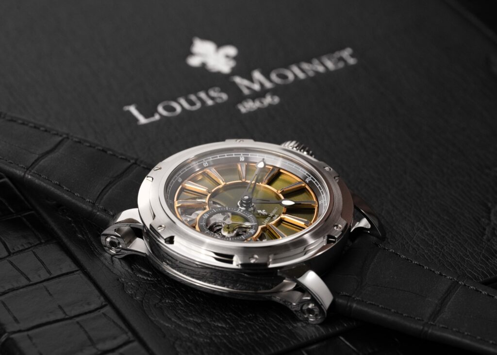 Louis Moinet METROPOLIS GREEN DIAL