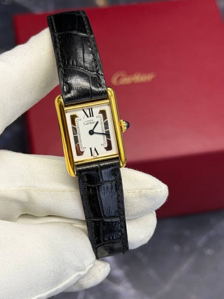 Cartier Vermeil Tank