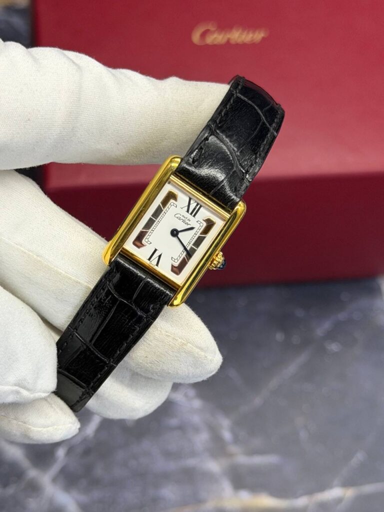 Cartier Vermeil Tank